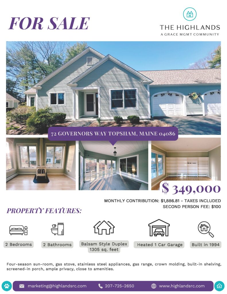72 Governor Way Property Flyer