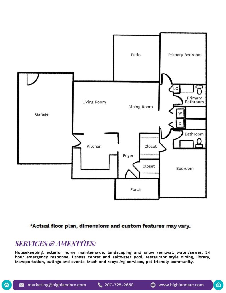 6 Baxter Floor Plan