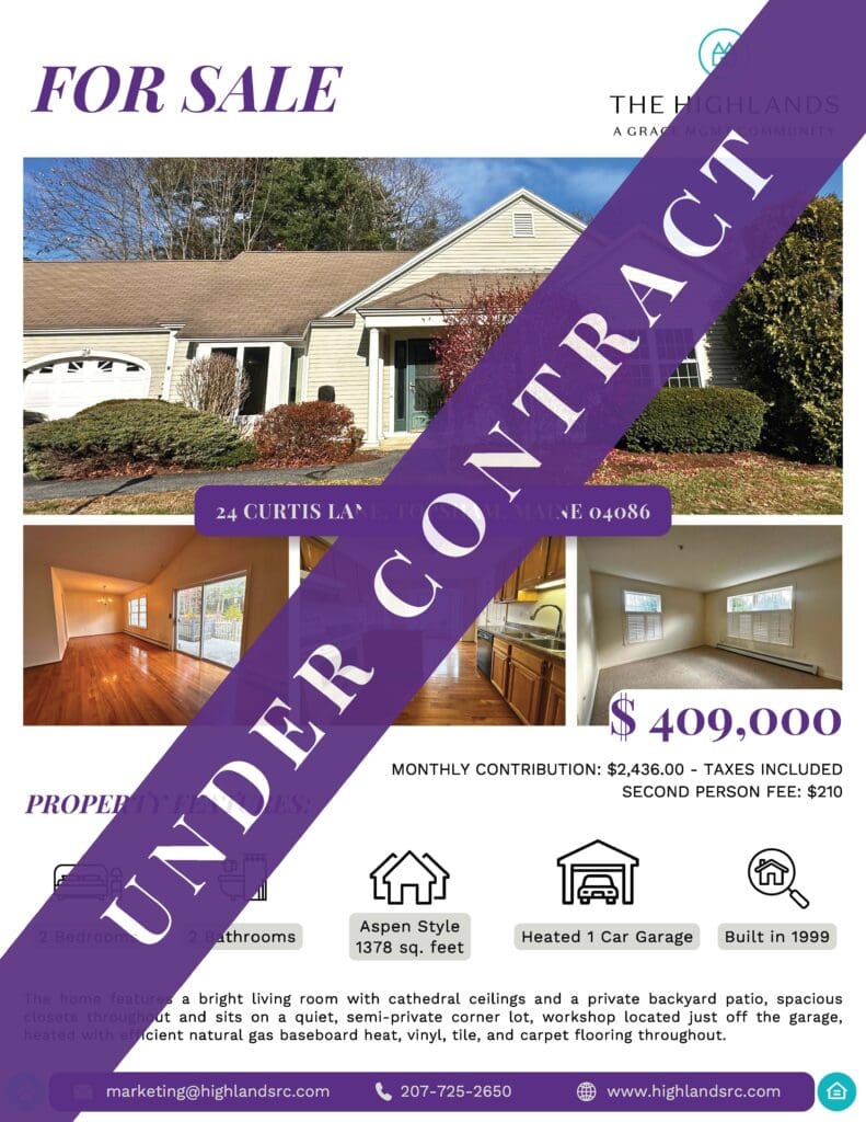 24 Curtis Lane Under Contract